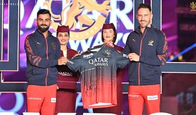 Qatar Airways partners with Royal Challengers Bangalore